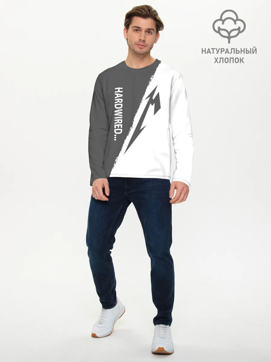 Мужской лонгслив базовый / Metallica