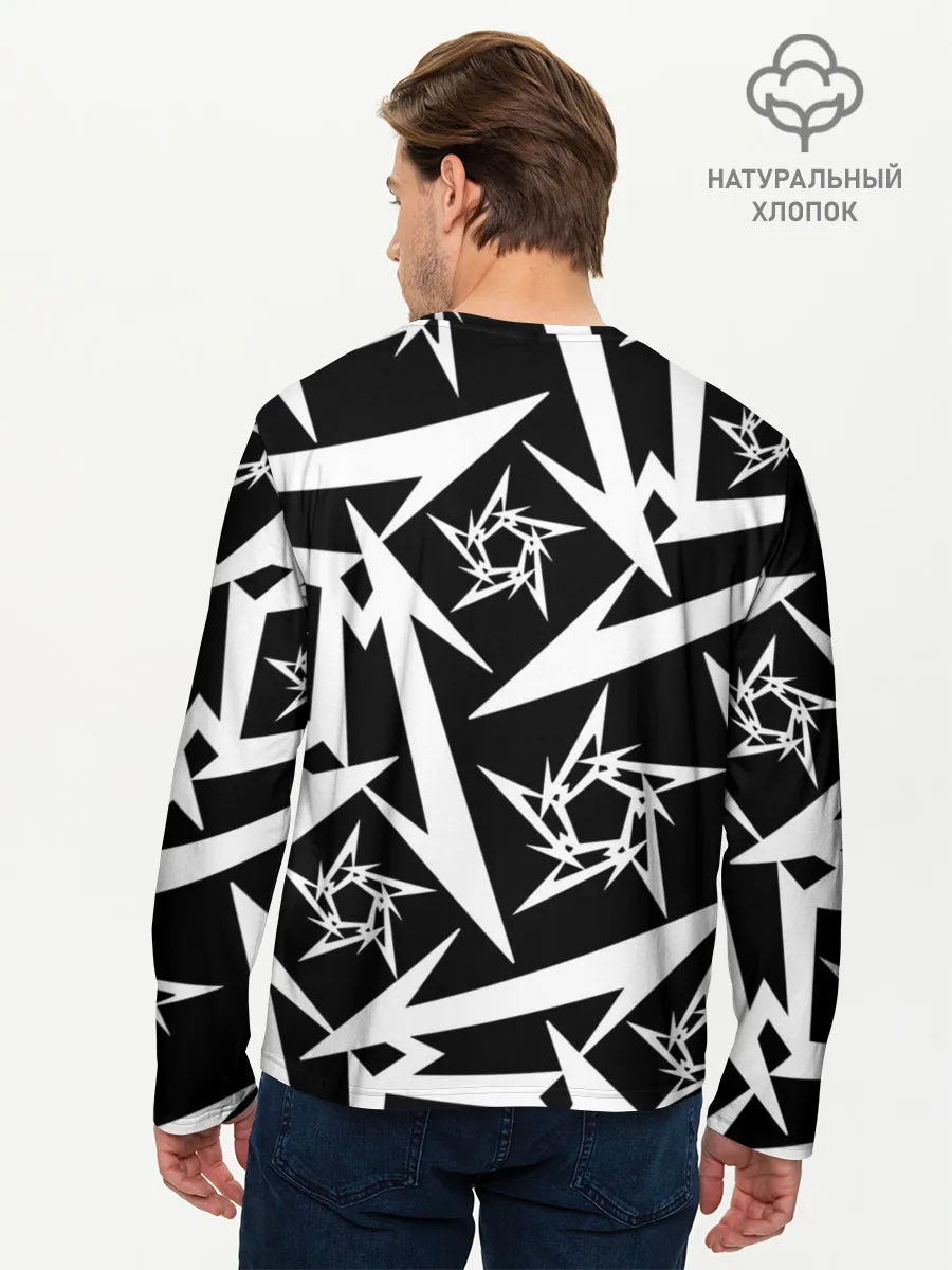 Мужской лонгслив базовый / Metallica