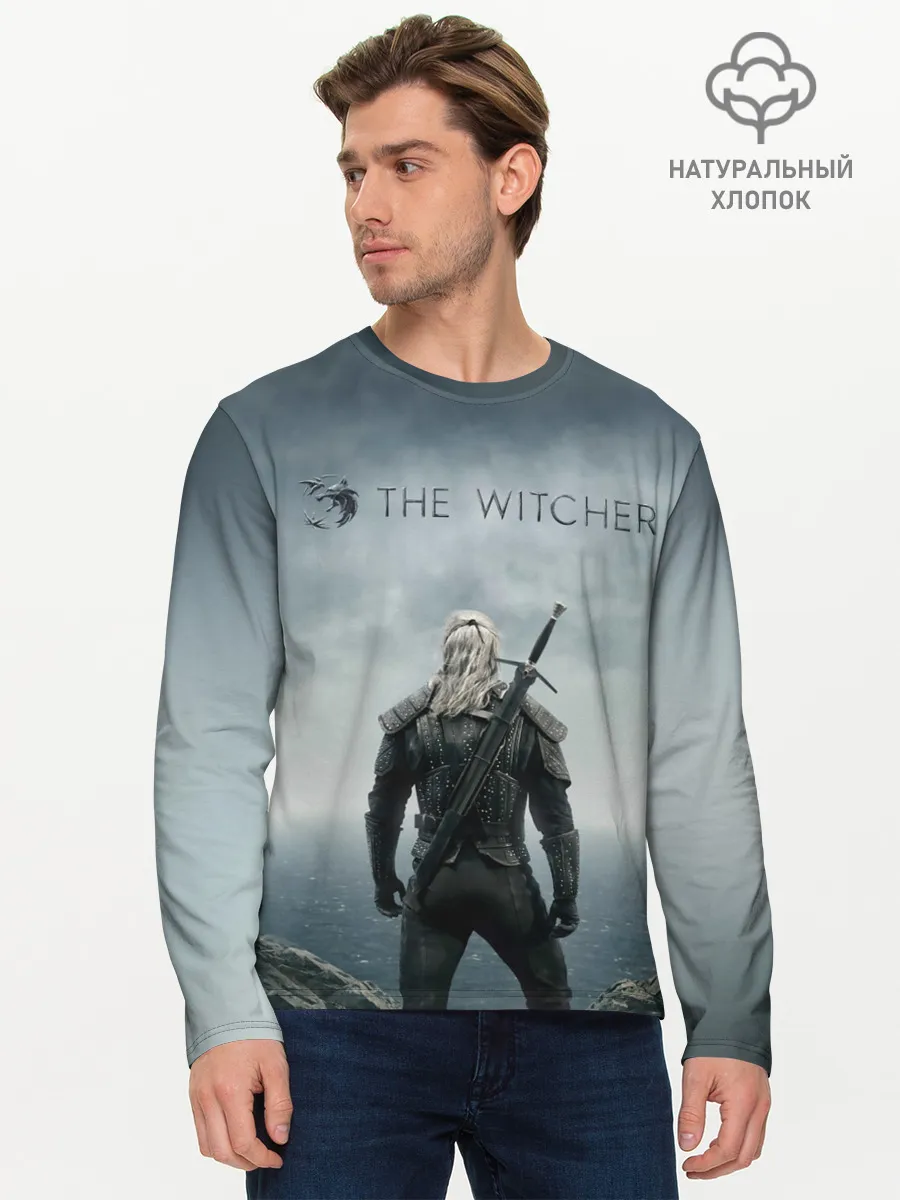 Мужской лонгслив базовый / The Witcher