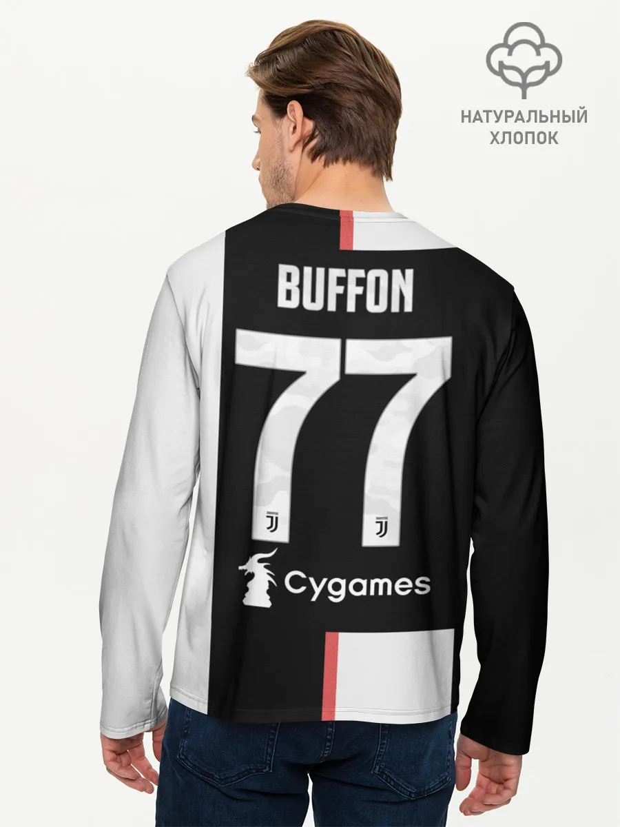 Мужской лонгслив базовый / Буффон домашняя 2020