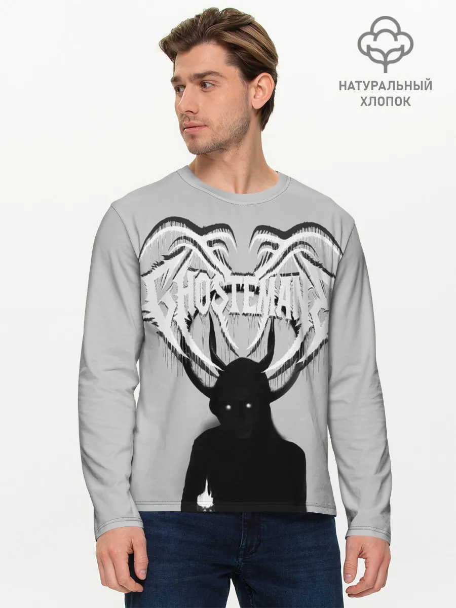 Мужской лонгслив базовый / Ghostemane