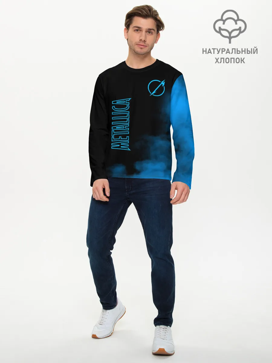 Мужской лонгслив базовый / Metallica