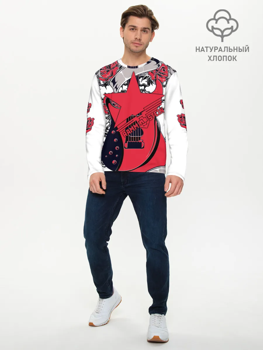 Мужской лонгслив базовый / Rammstein