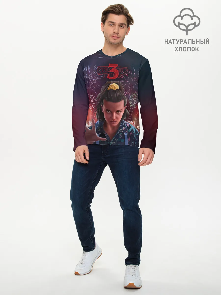 Мужской лонгслив базовый / 11
