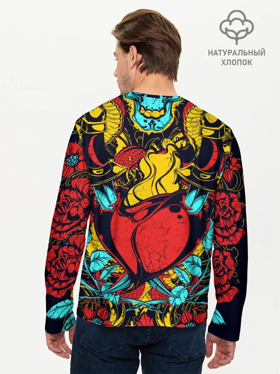 Мужской лонгслив базовый / Rammstein