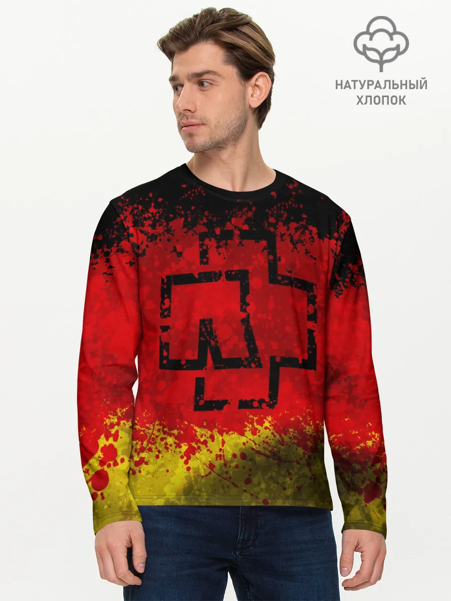 Мужской лонгслив базовый / Rammstein
