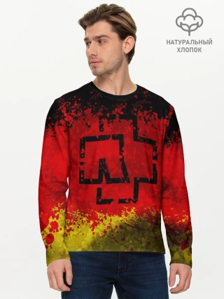 Мужской лонгслив базовый / Rammstein