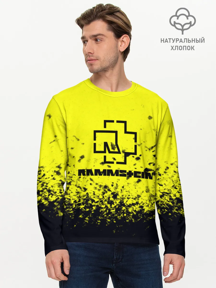 Мужской лонгслив базовый / Rammstein.