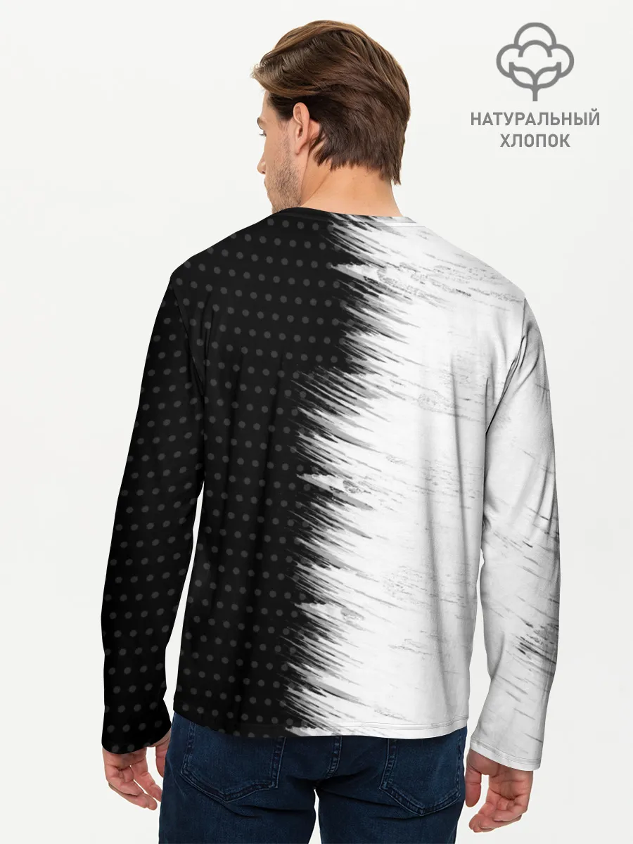 Мужской лонгслив базовый / TESLA