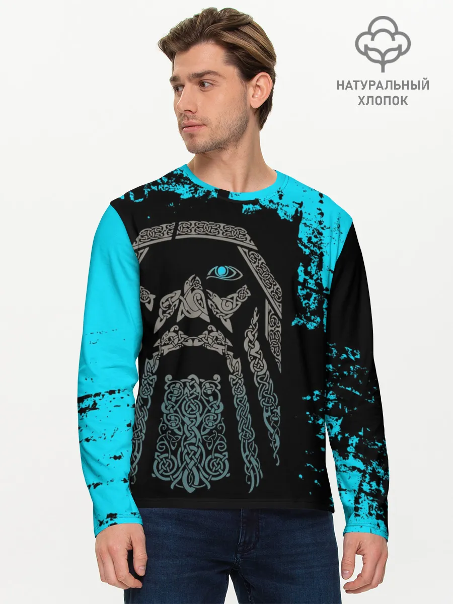 Мужской лонгслив базовый / Один