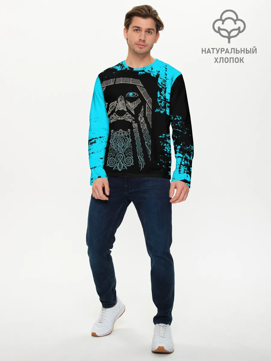 Мужской лонгслив базовый / Один