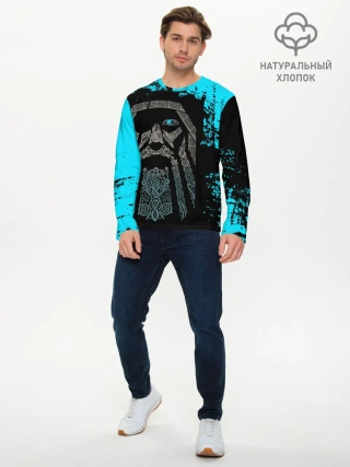 Мужской лонгслив базовый / Один