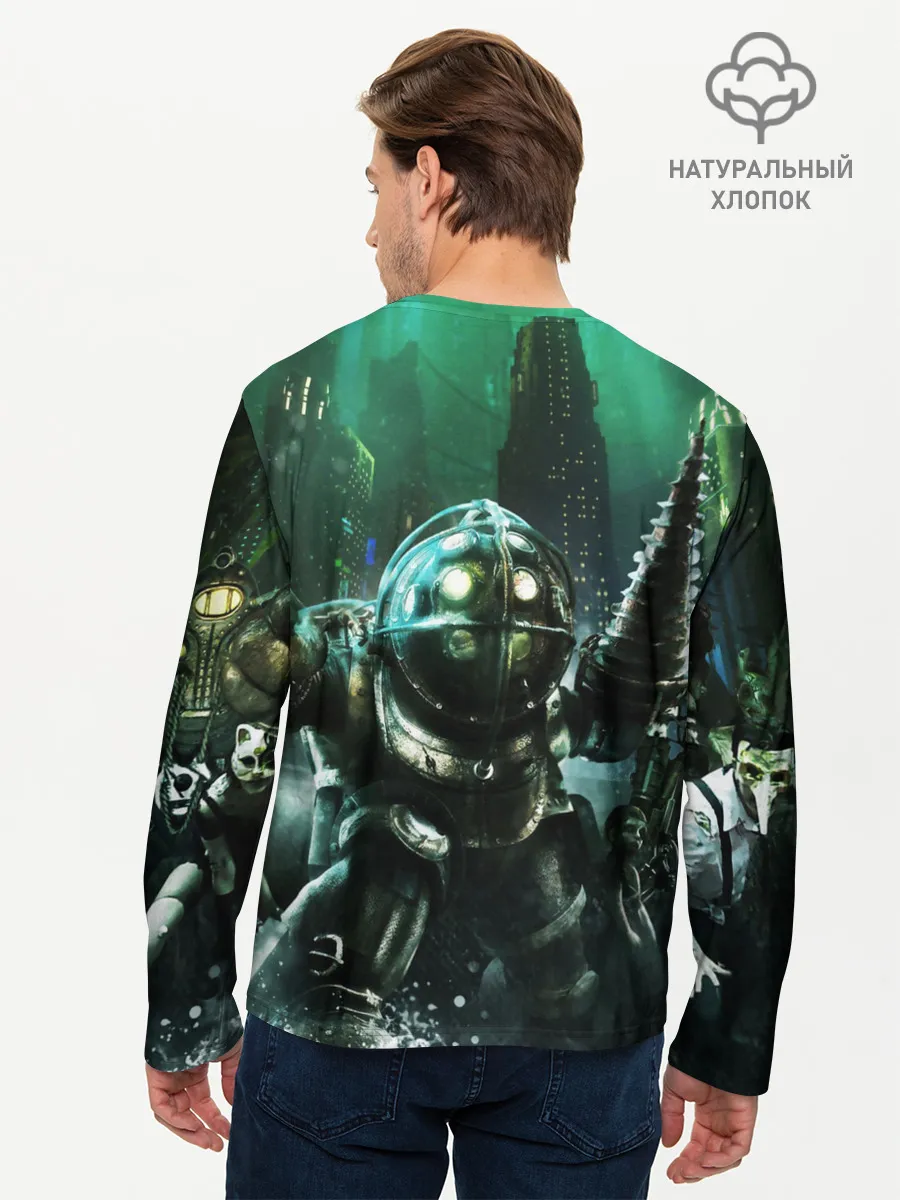 Мужской лонгслив базовый / BIOSHOCK