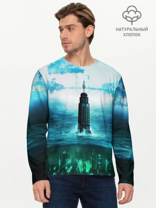 Мужской лонгслив базовый / BIOSHOCK