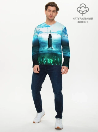 Мужской лонгслив базовый / BIOSHOCK