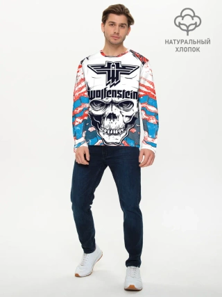 Мужской лонгслив базовый / Wolfenstein
