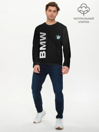 Мужской лонгслив базовый / BMW