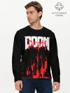 Мужской лонгслив базовый / DOOM Bloody