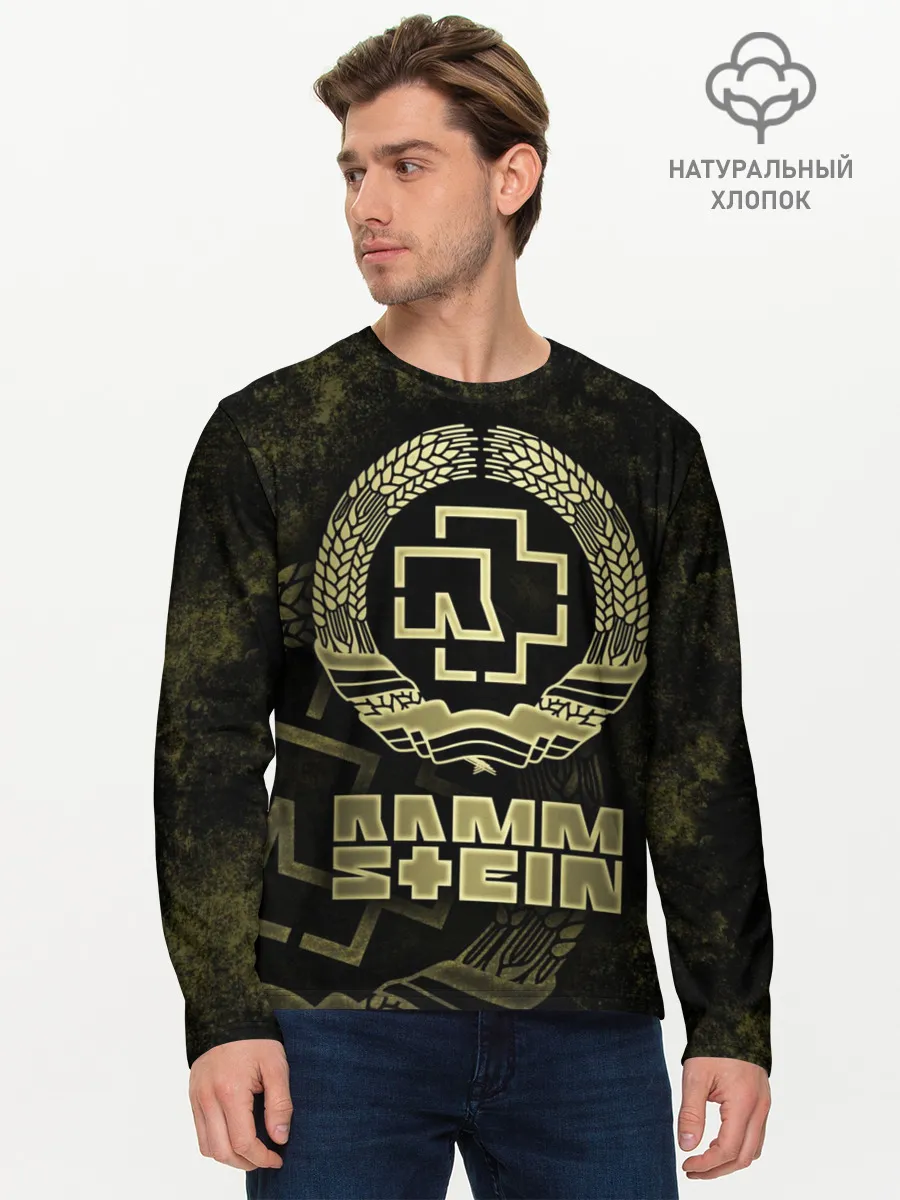 Мужской лонгслив базовый / Rammstein