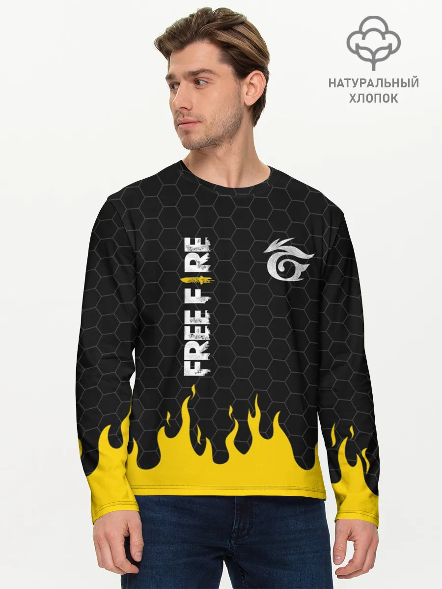 Мужской лонгслив базовый / GARENA FREE FIRE