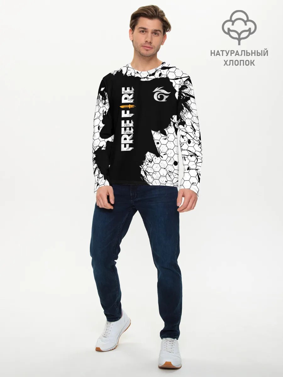 Мужской лонгслив базовый / GARENA FREE FIRE