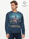 Мужской лонгслив базовый / Free Fire