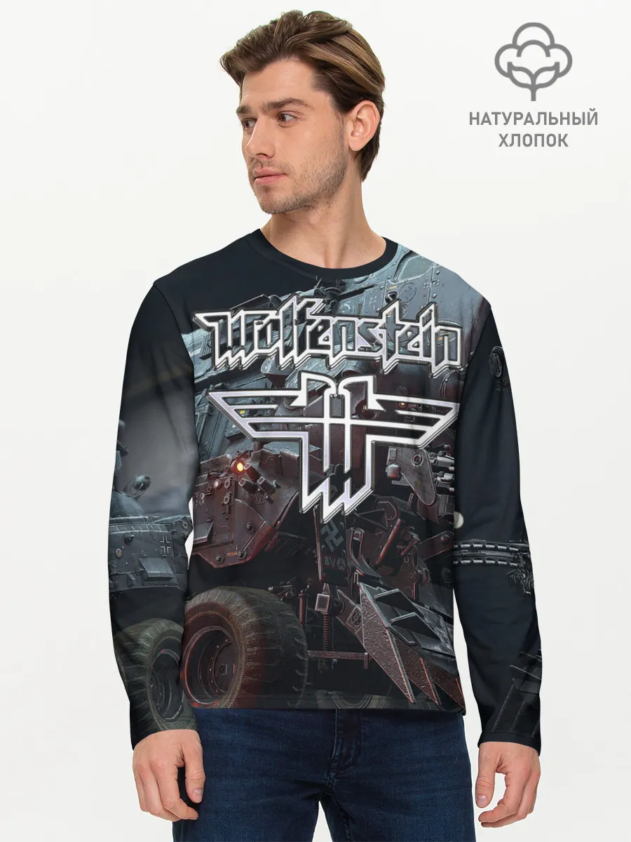 Мужской лонгслив базовый / Wolfenstein