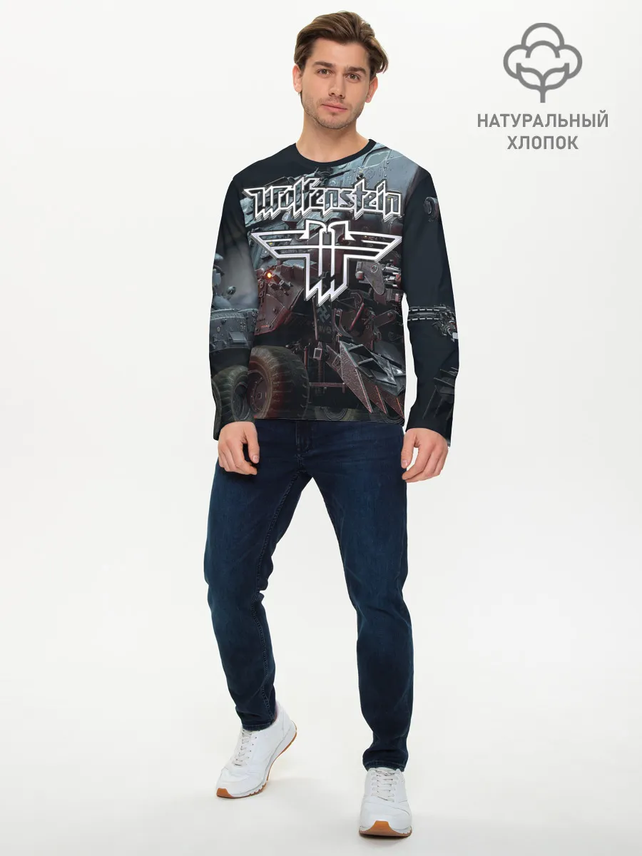 Мужской лонгслив базовый / Wolfenstein