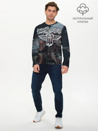 Мужской лонгслив базовый / Wolfenstein