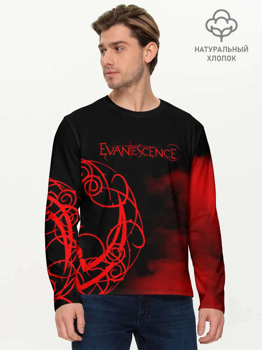 Мужской лонгслив базовый / Evanescence