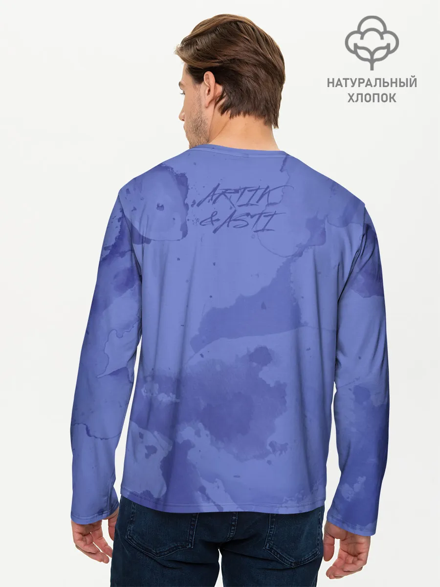 Мужской лонгслив базовый / Artik & Asti - Неделимы