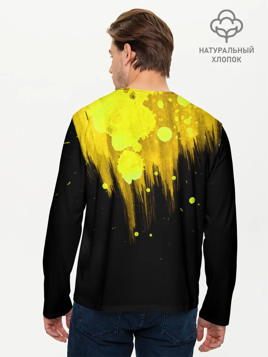 Мужской лонгслив базовый / CYBERPUNK 2077