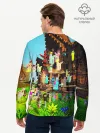 Мужской лонгслив базовый / MY LITTLE MINECRAFT