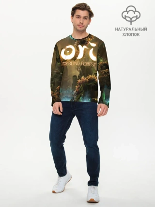 Мужской лонгслив базовый / Ori and the Blind Forest