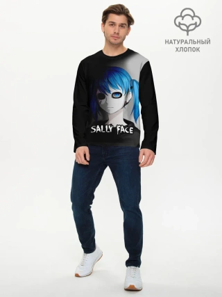 Мужской лонгслив базовый / Sally face