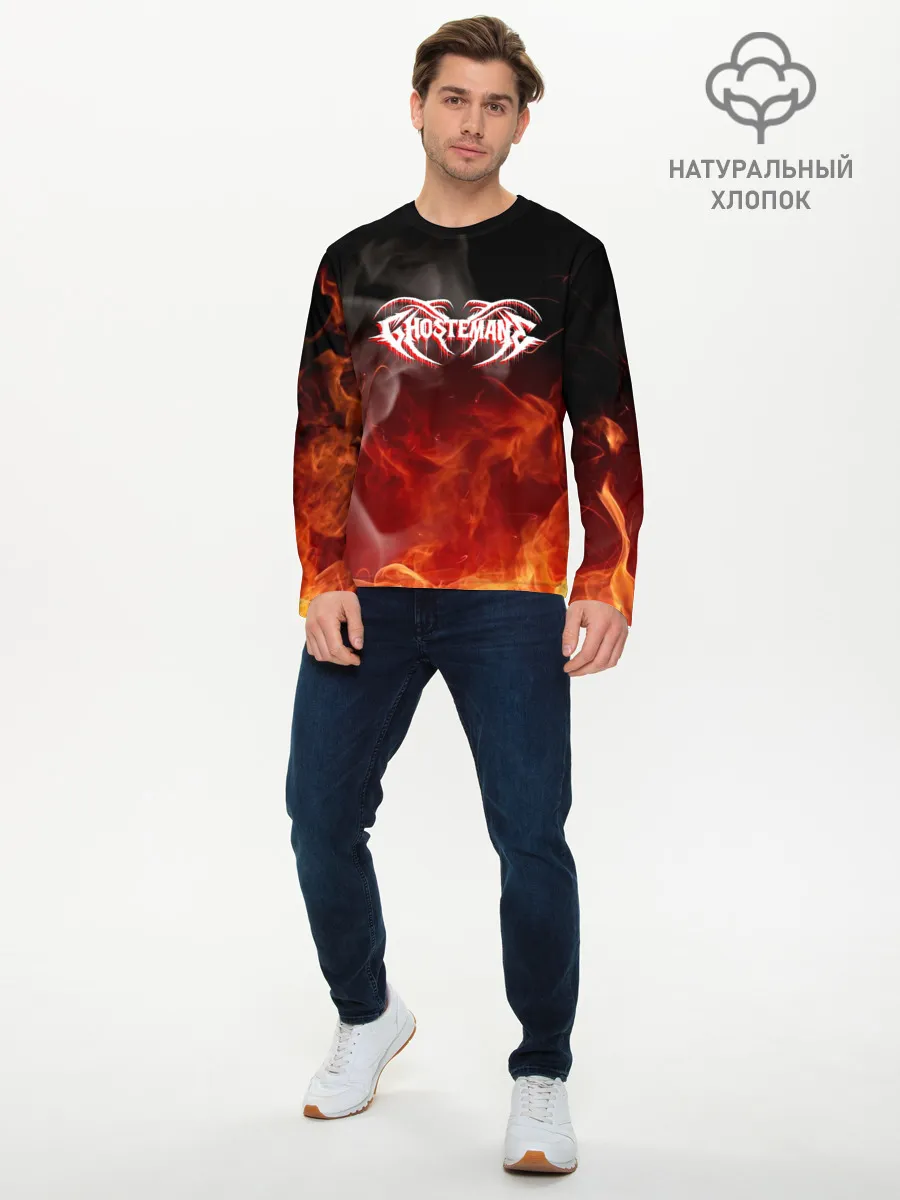 Мужской лонгслив базовый / GHOSTEMANE