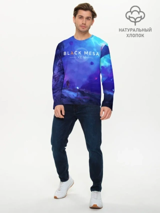 Мужской лонгслив базовый / HALF-LIFE - Black Mesa: XEN