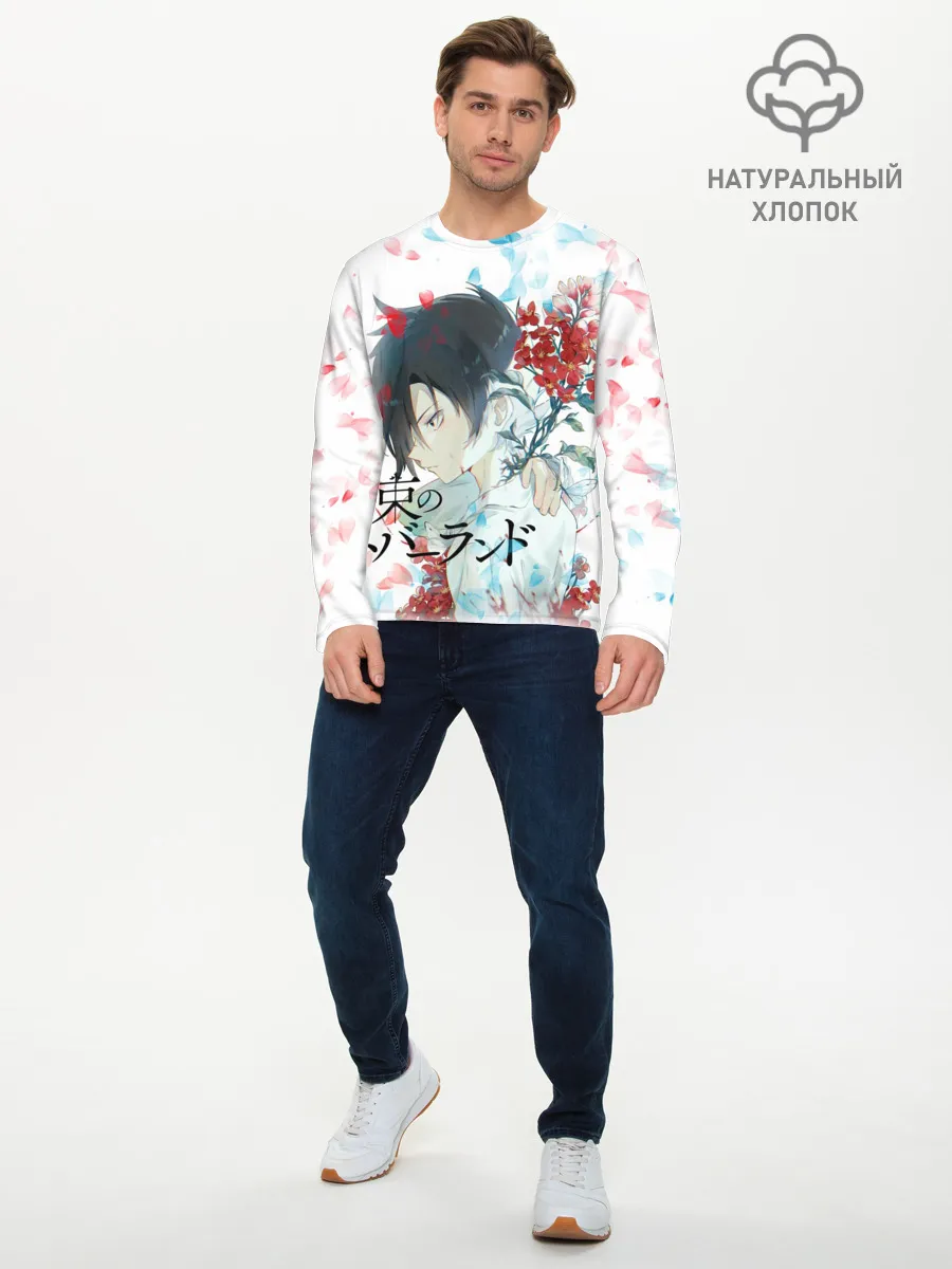 Мужской лонгслив базовый / Ray