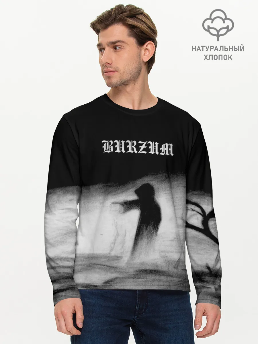 Мужской лонгслив базовый / Burzum