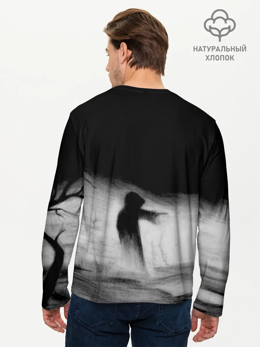 Мужской лонгслив базовый / Burzum