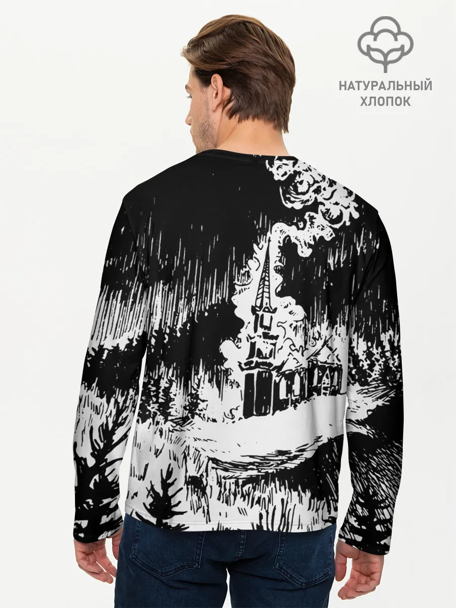 Мужской лонгслив базовый / Burzum