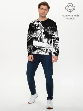 Мужской лонгслив базовый / Burzum