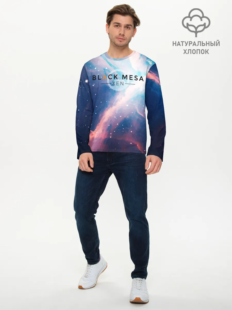 Мужской лонгслив базовый / HALF-LIFE - Black Mesa: XEN