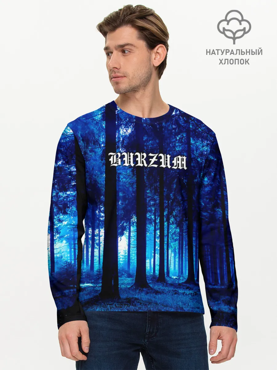 Мужской лонгслив базовый / Burzum