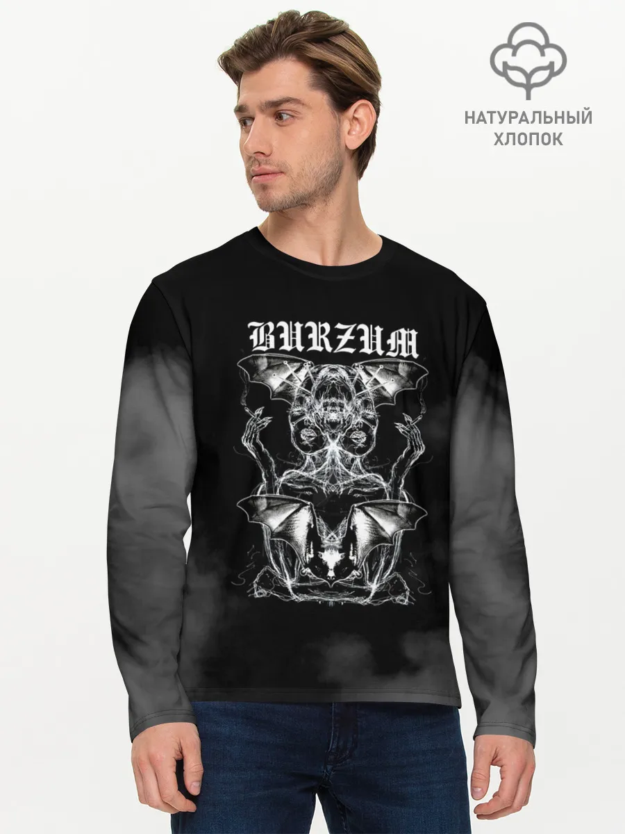 Мужской лонгслив базовый / Burzum