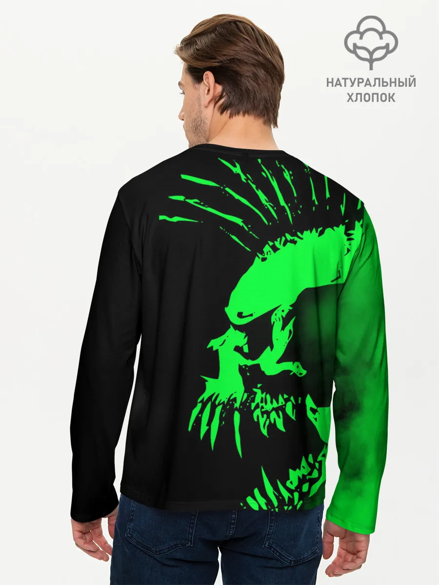 Мужской лонгслив базовый / Сектор Газа