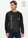 Мужской лонгслив базовый / Mercedes