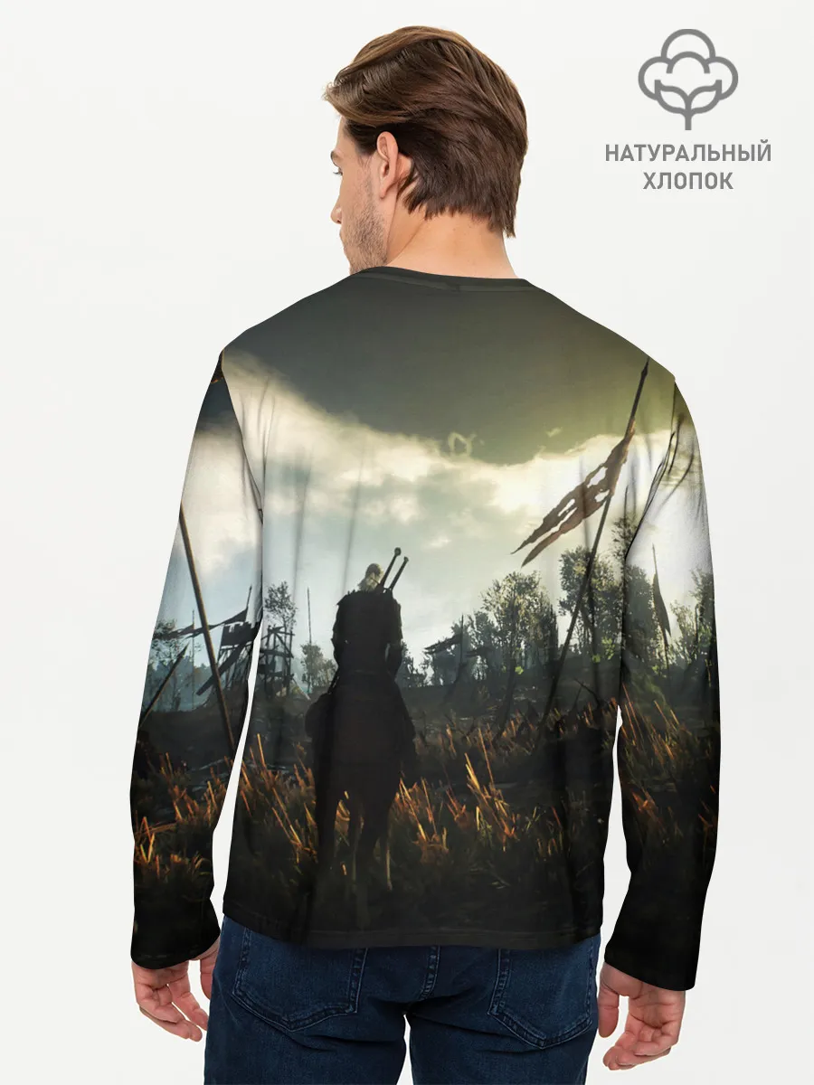 Мужской лонгслив базовый / THE WITCHER 3