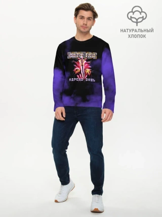 Мужской лонгслив базовый / Сектор Газа