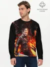 Мужской лонгслив базовый / THE WITCHER 3:WILD HUNT